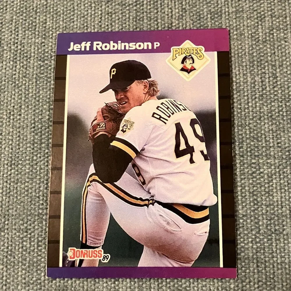 1989 Donruss Pittsburgh Pirates Baseball Card Trading Card